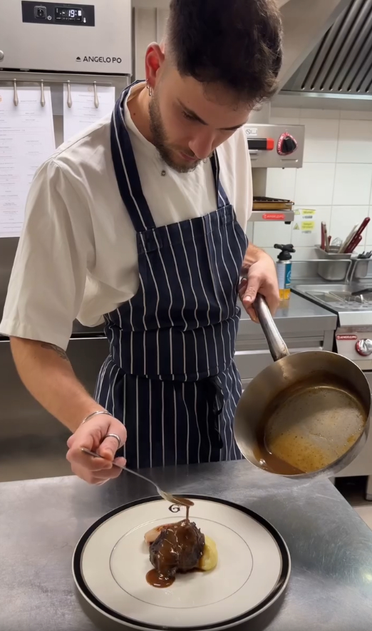 Slow-Cooked Angus Beef Cheeks at Giannino Mayfair