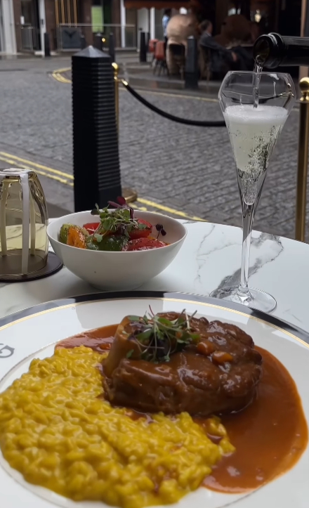 Veal Ossobuco at Giannino