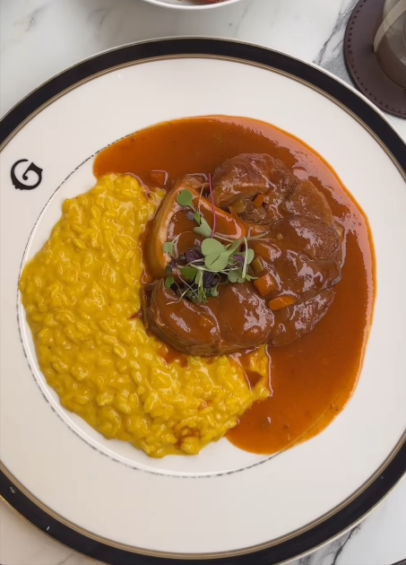 Veal Ossobuco at Giannino