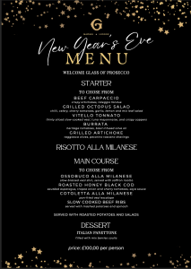 New Years Menu 100
